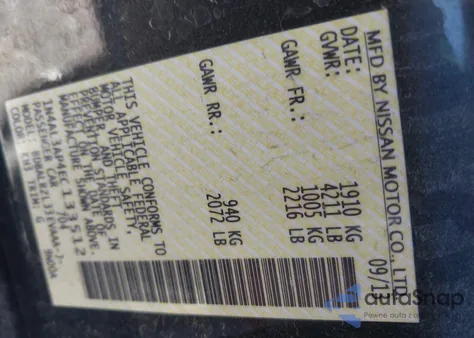 2014 Nissan Altima 2.5 from USA, damaged, VIN 1N4AL3AP4EC133512